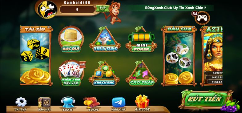 Rungxanh Club - Cổng game đổi thưởng xanh chín - Ảnh 1