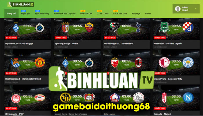 Binhluan TV - Trang web trực tiếp bóng đá ổn định, xem là ghiền - Ảnh 2